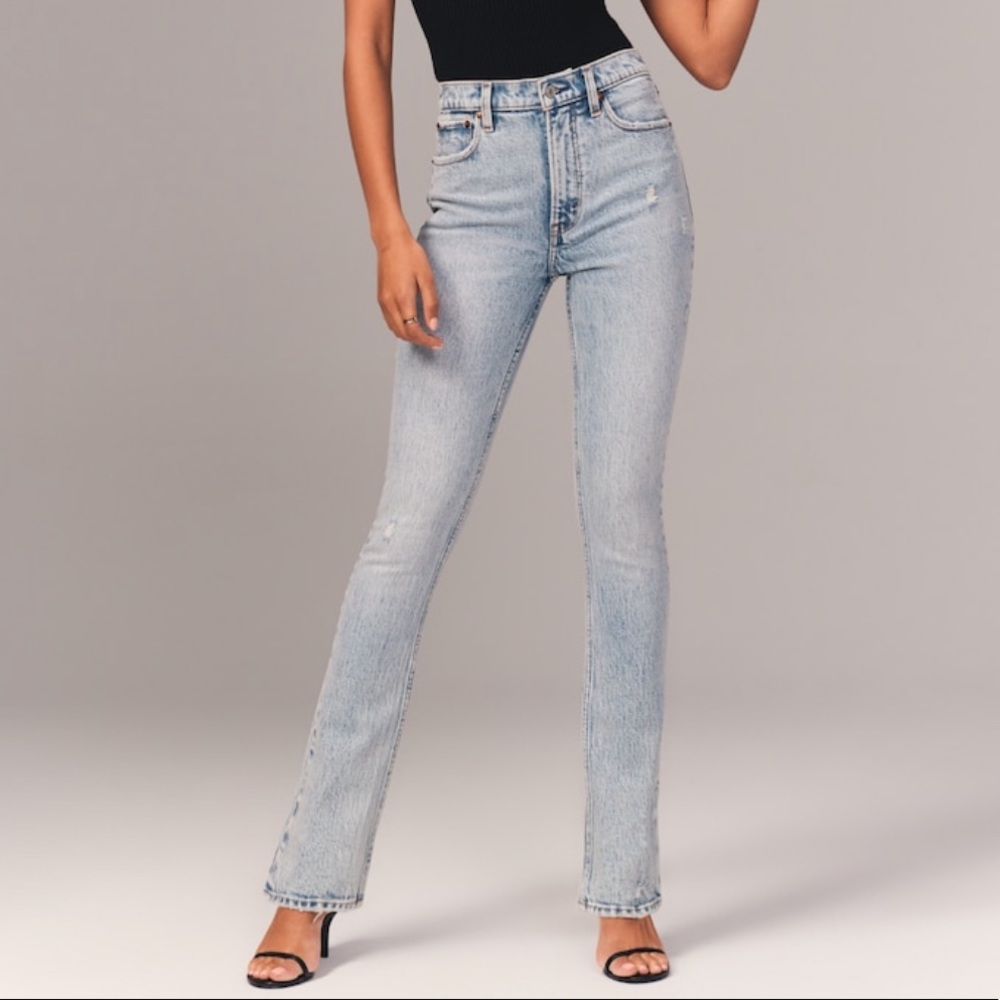 Abercrombie 90s Straight leg jeans NWT